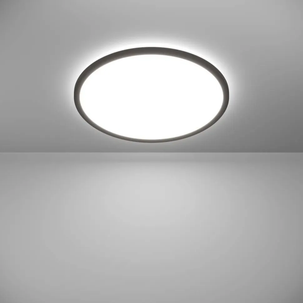 Kattovalaisin Eglo Rovito-R LED CCT Ø39cm IP44 musta