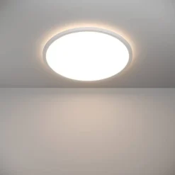 Kattovalaisin Eglo Rovito-R LED CCT Ø39cm IP44 musta