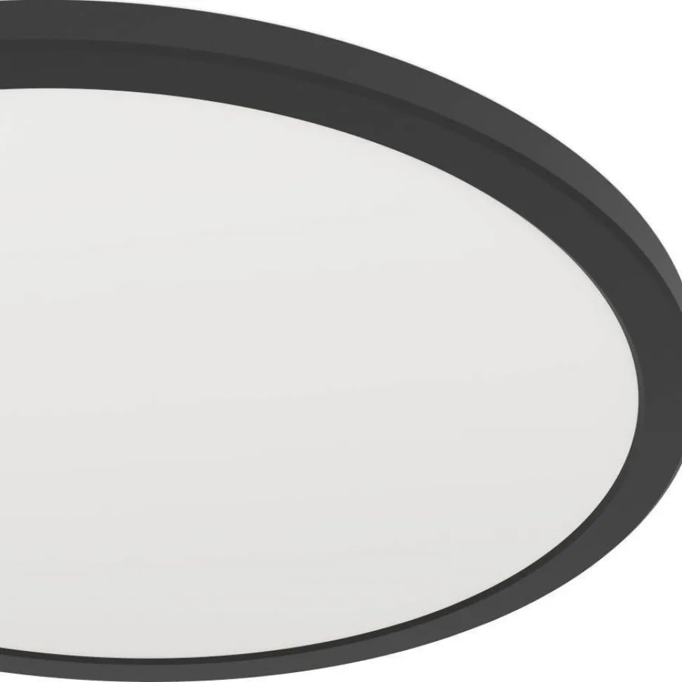 Kattovalaisin Eglo Rovito-R LED CCT Ø39cm IP44 musta