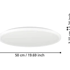 Kattovalaisin Eglo Rovito-z LED RGB CCT IP44 Round eri kokoja