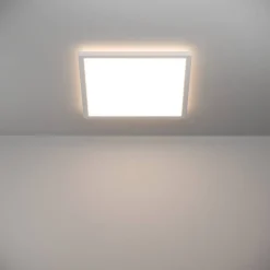 Kattovalaisin Eglo Rovito-z LED RGB CCT 29x29cm IP44 musta