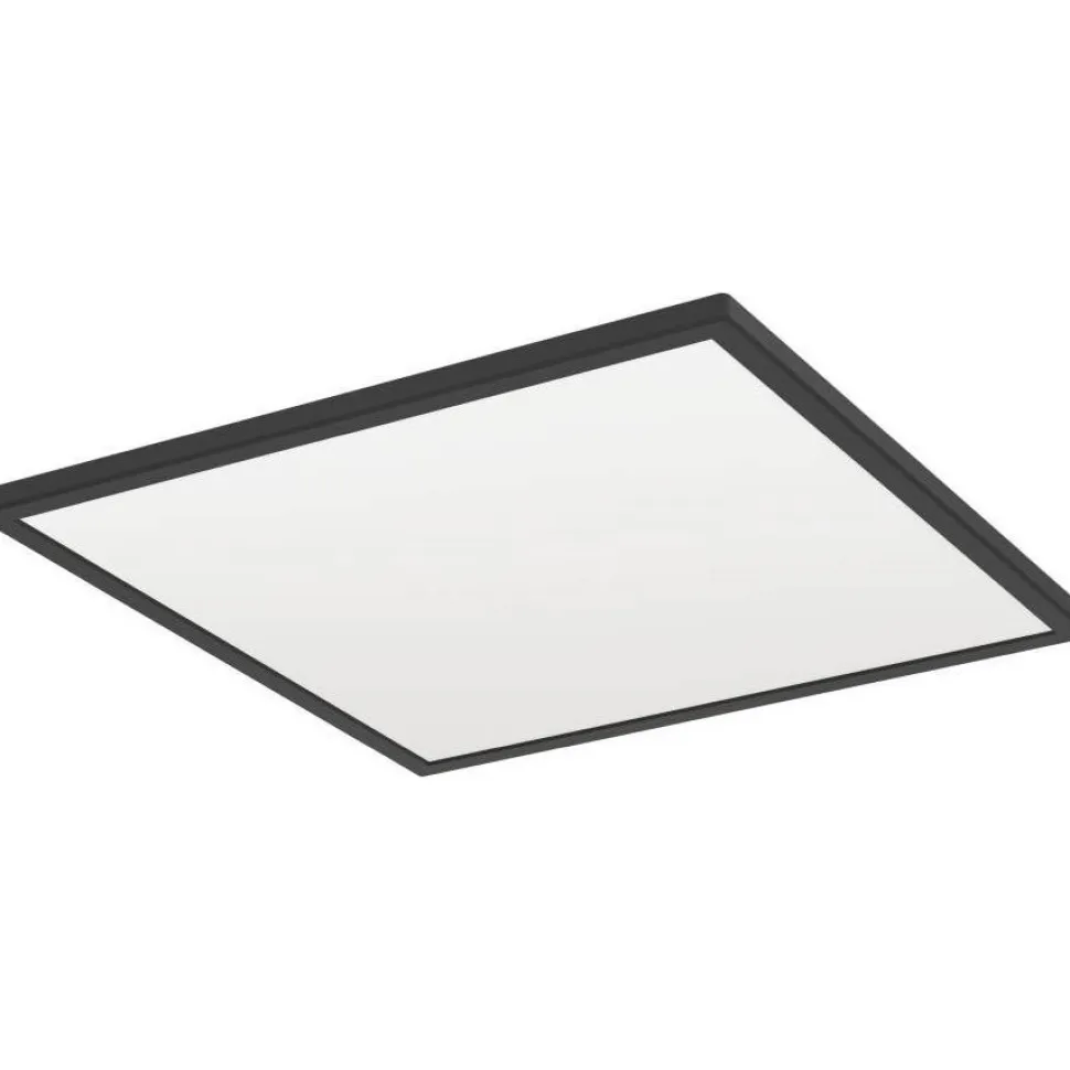 Kattovalaisin Eglo Rovito-z LED RGB CCT 29x29cm IP44 musta