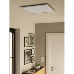 Kattovalaisin Eglo Rovito-z LED RGB CCT 29x29cm IP44 musta