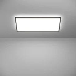 Kattovalaisin Eglo Rovito-z LED RGB CCT 29x29cm IP44 musta