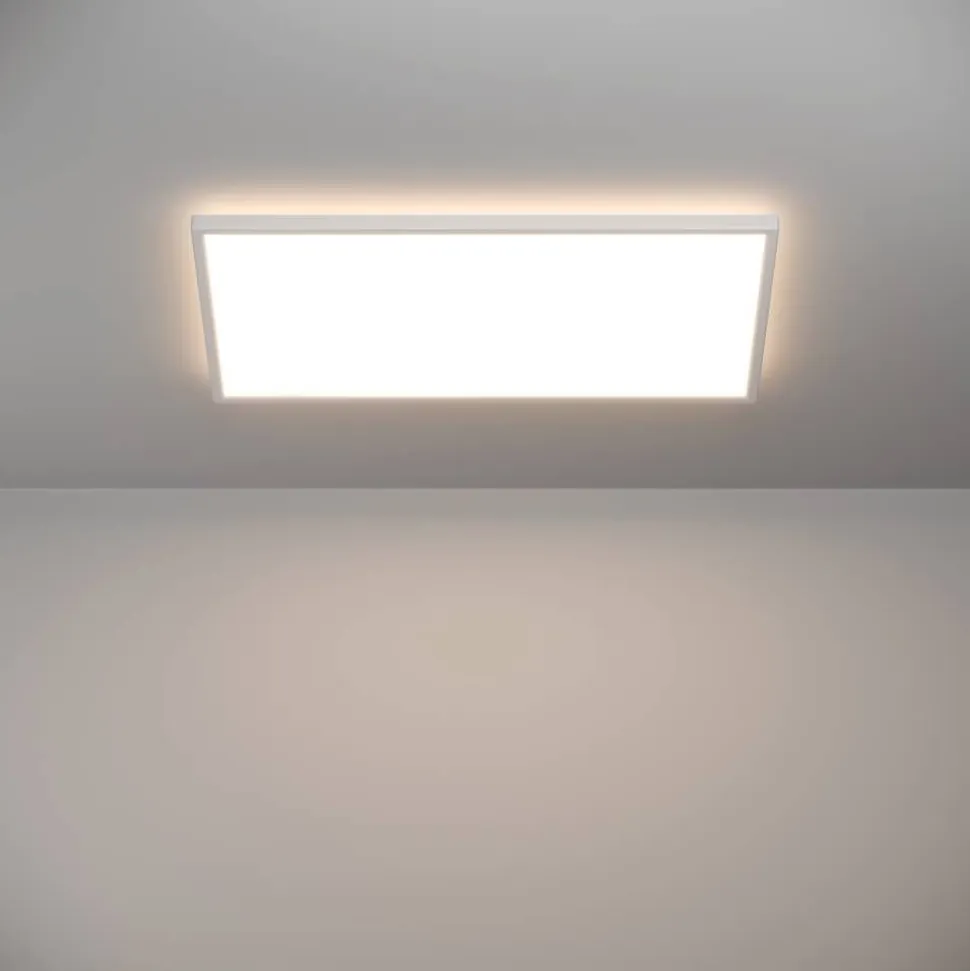 Kattovalaisin Eglo Rovito-z LED RGB CCT 29x29cm IP44 musta