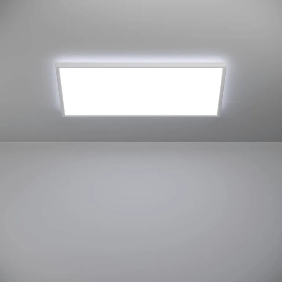 Kattovalaisin Eglo Rovito-z LED RGB CCT 29x29cm IP44 musta
