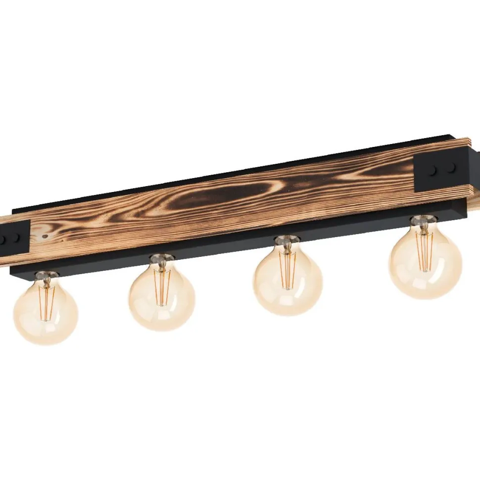 Kattovalaisin Eglo Vintage Layham 760x85mm puu