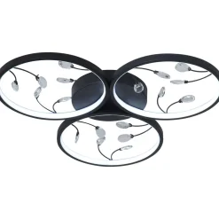 Kattovalaisin FocusLight Rings Ø62cm, 3x10W, CCT, himmennys, valkoinen