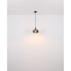 Kattovalaisin Globo Maxy 65cm, 6xE27, musta/savu