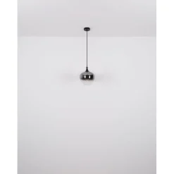 Kattovalaisin Globo Maxy 65cm, 6xE27, musta/savu