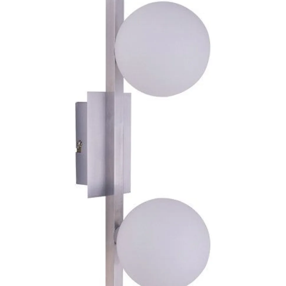 Kattovalaisin Globo New Design 2x40W 230V 2700K IP20 harjattu alumiini