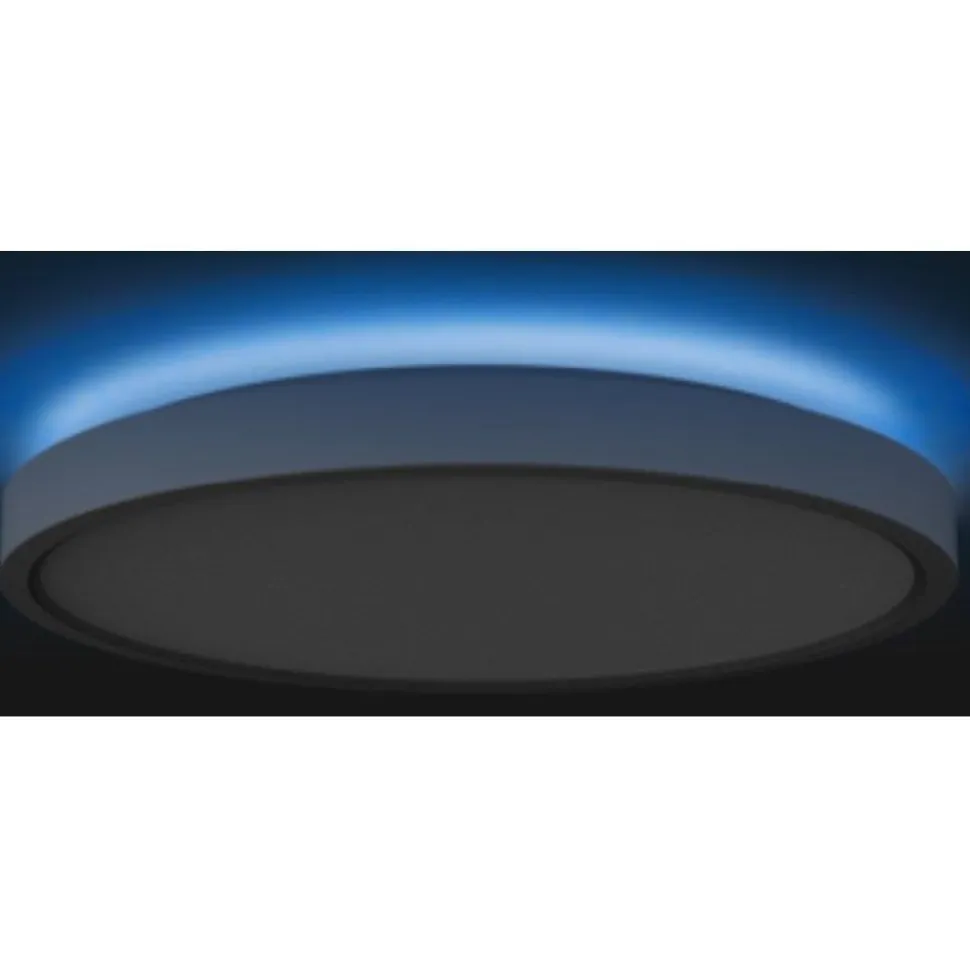 Kattovalaisin Led Energie, IP40, 28W, 2400lm, 4000K + sininen taustavalo, valkoinen, Ø400mm