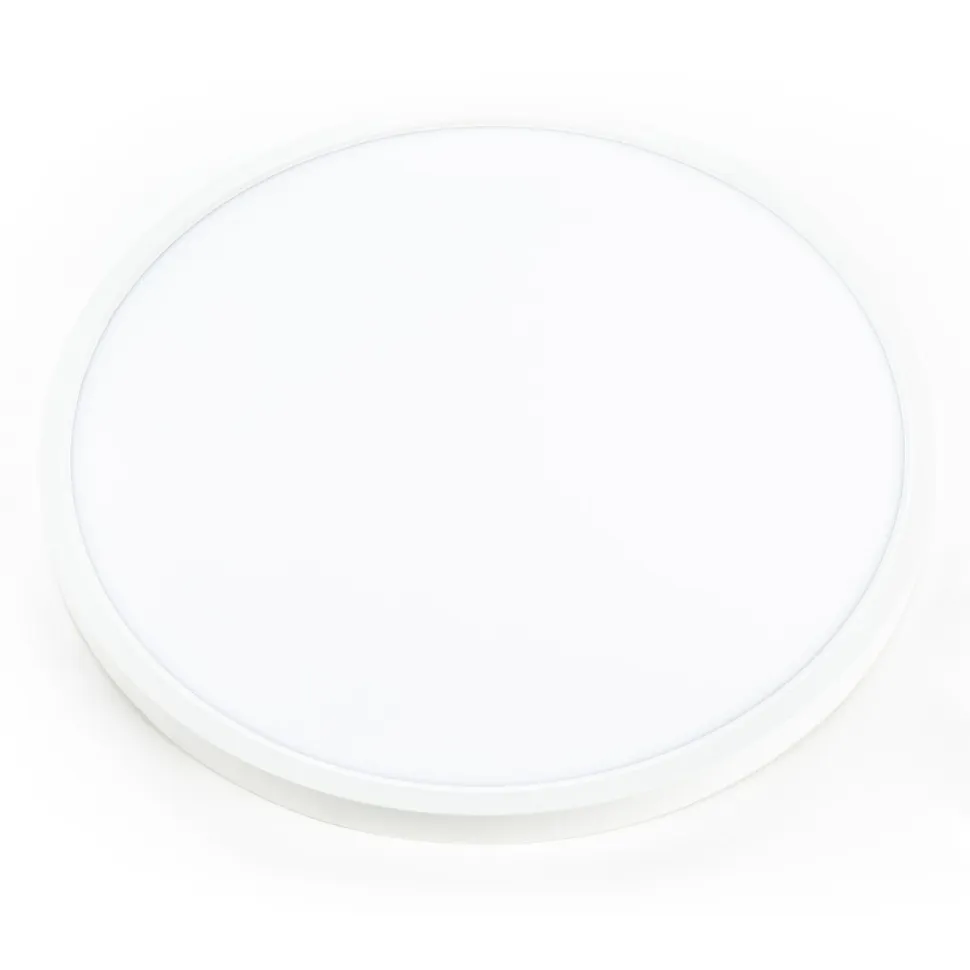 Kattovalaisin Led Energie, IP40, 28W, 2400lm, 4000K + sininen taustavalo, valkoinen, Ø400mm