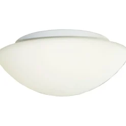Kattovalaisin LeuchtenDirekt Tammo 2x60W 230V IP20 Ø 350mm valkoinen