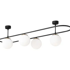 Kattovalaisin Linento Lighting Abakus 4-osainen musta