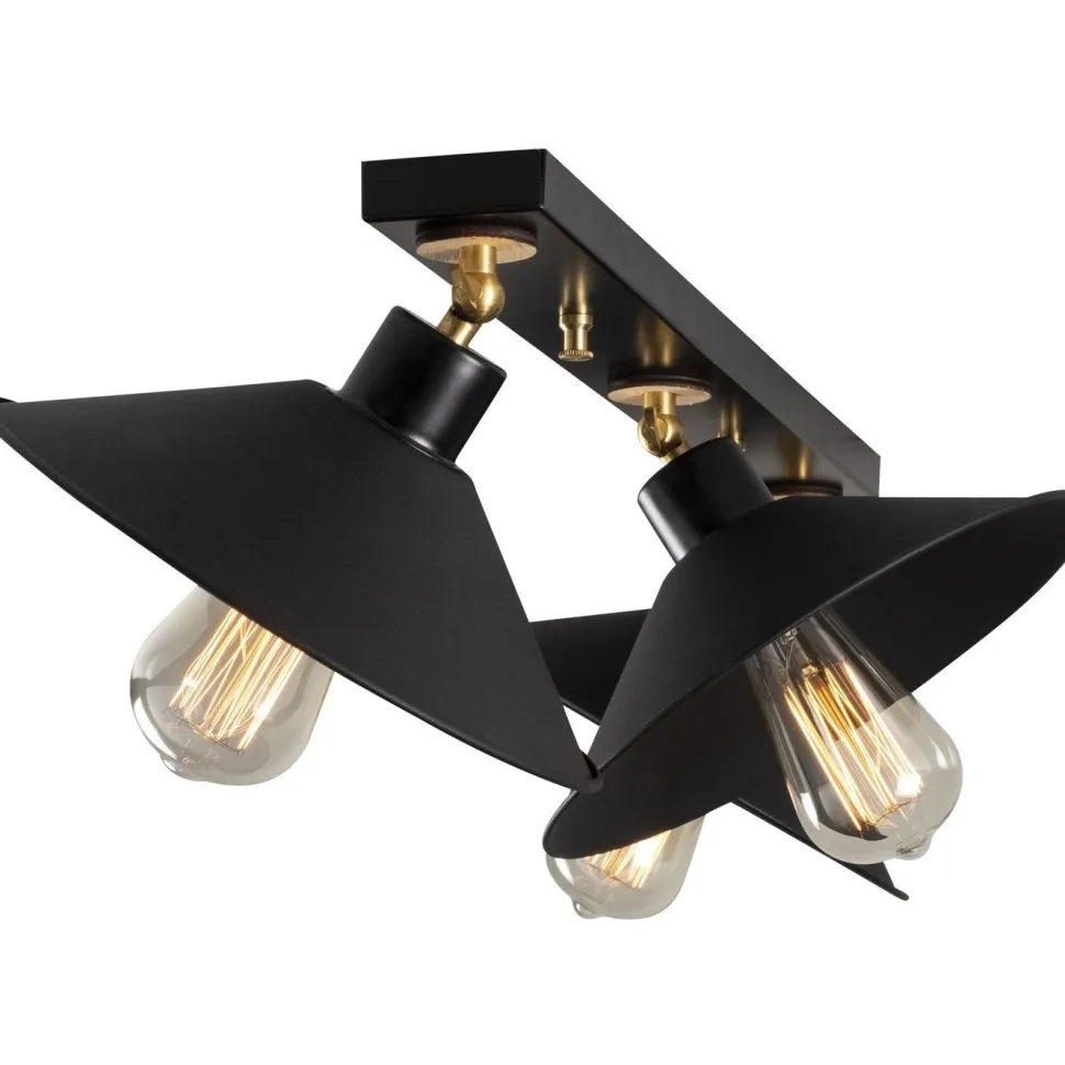 Kattovalaisin Linento Lighting Arcilla 3-osainen musta