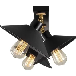 Kattovalaisin Linento Lighting Arcilla 3-osainen musta