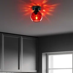 Kattovalaisin Linento Lighting Benek, Ø15cm, E27, eri värejä