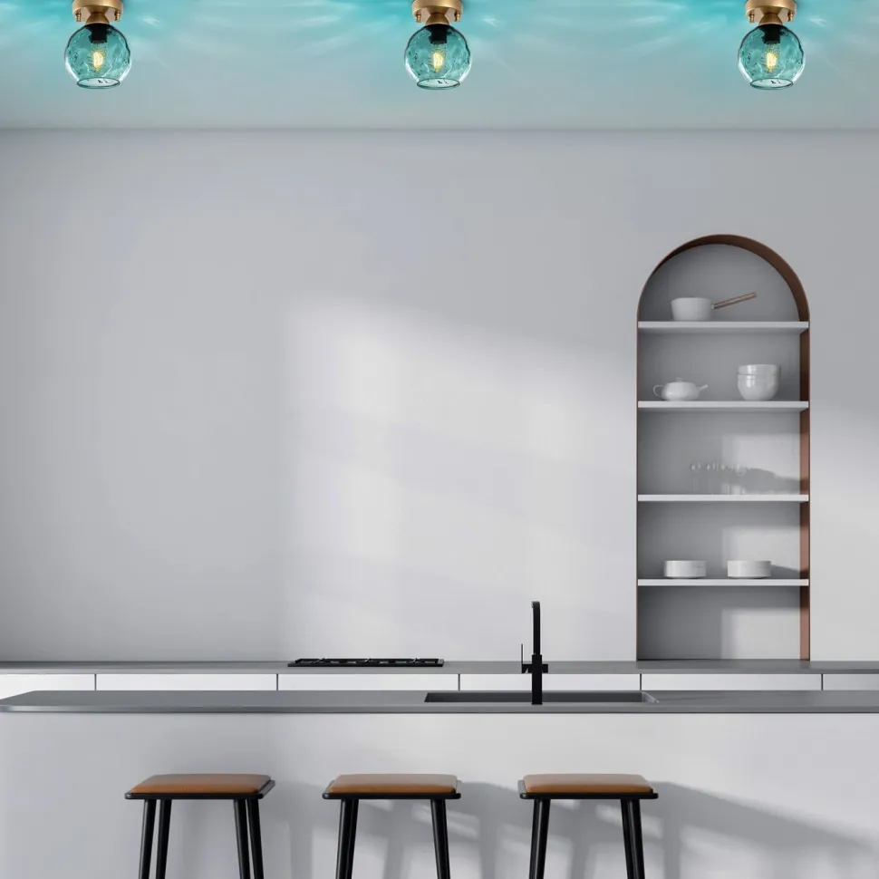 Kattovalaisin Linento Lighting Benek, Ø15cm, E27, eri värejä