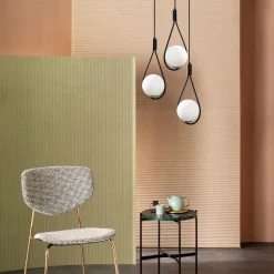 Kattovalaisin Linento Lighting Corcoran 3-osainen musta