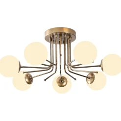 Kattovalaisin Linento Lighting Daisy 7-osainen kulta