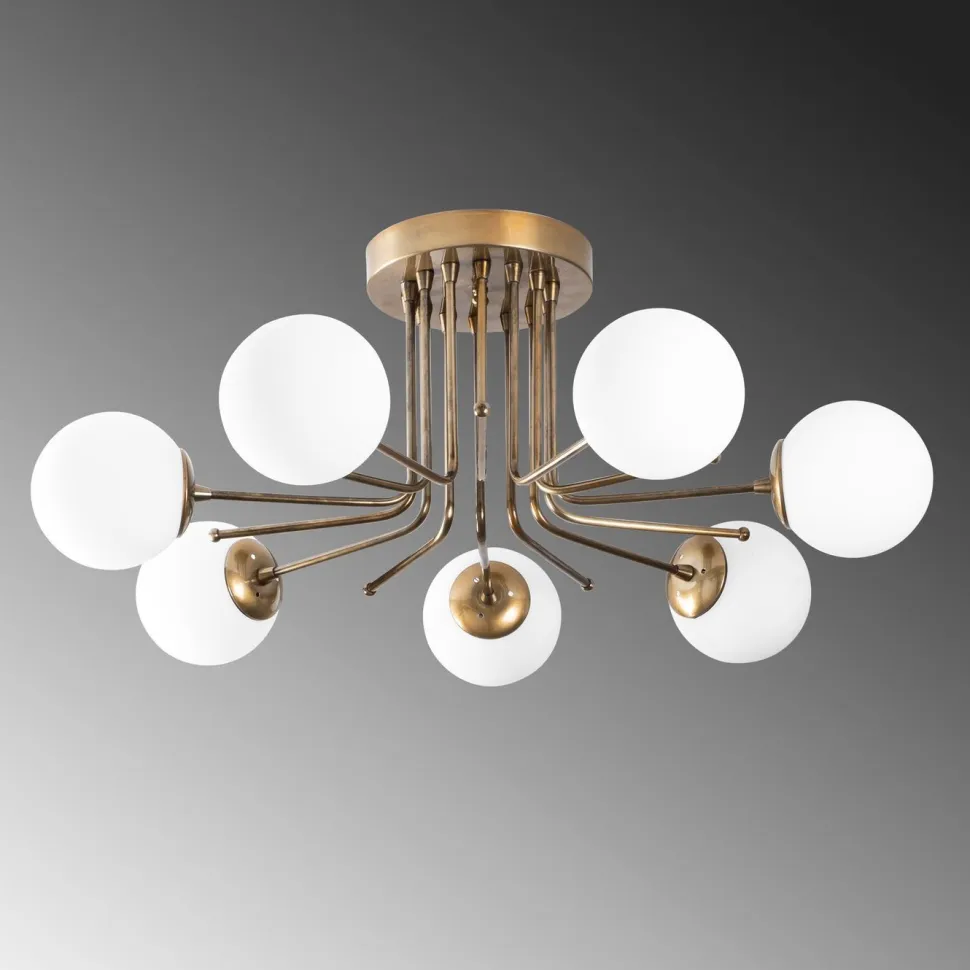 Kattovalaisin Linento Lighting Daisy 7-osainen kulta