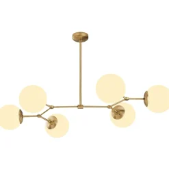 Kattovalaisin Linento Lighting Damar 6-osainen kulta