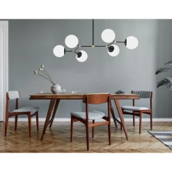 Kattovalaisin Linento Lighting Damar 6-osainen kulta
