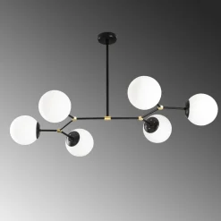 Kattovalaisin Linento Lighting Damar 6-osainen kulta