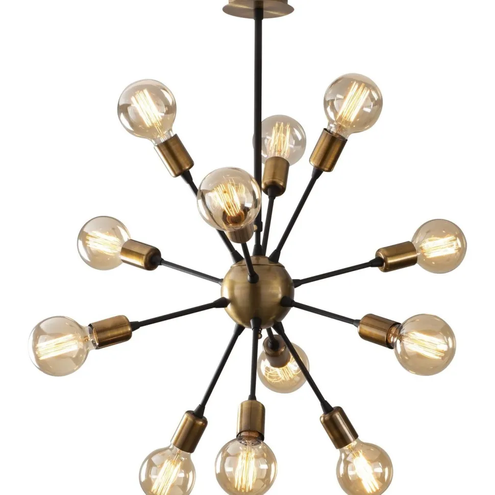 Kattovalaisin Linento Lighting Dixie 12-osainen pronssi