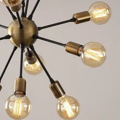 Kattovalaisin Linento Lighting Dixie 12-osainen pronssi