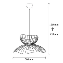 Kattovalaisin Linento Lighting Farac, musta