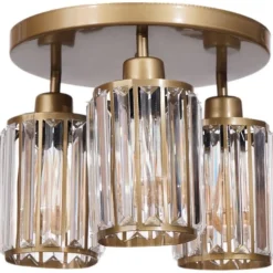 Kattovalaisin Linento Lighting Hugo 3-osainen kulta