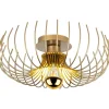 Kattovalaisin Linento Lighting Karsortel, Ø36cm, E27, max. 40W, IP20, kulta