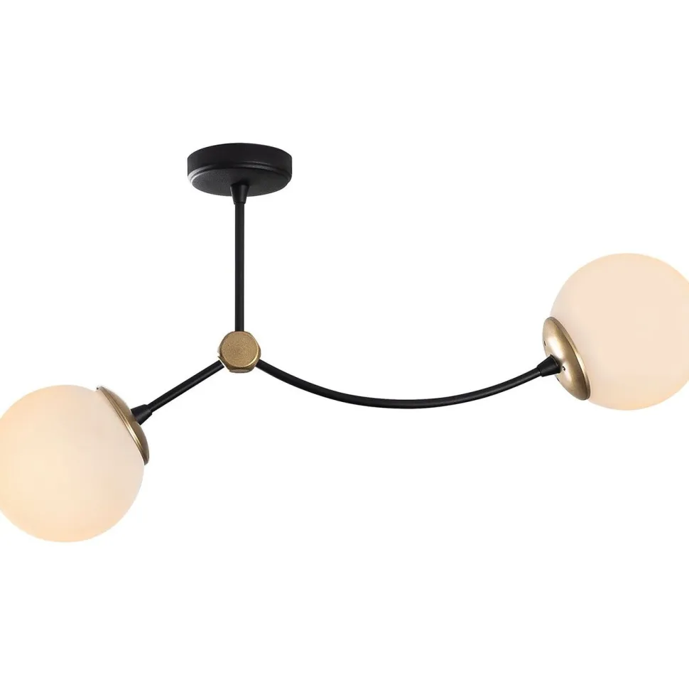 Kattovalaisin Linento Lighting Kromozom 72 cm 2-osainen musta