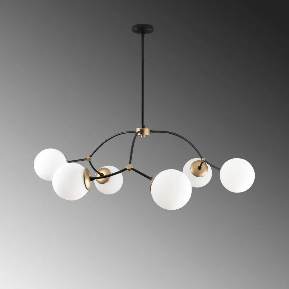 Kattovalaisin Linento Lighting Kromozom 6-osainen eri värejä