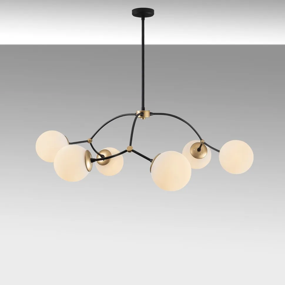 Kattovalaisin Linento Lighting Kromozom 6-osainen eri värejä