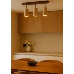 Kattovalaisin Linento Lighting Liebe, 60cm, GU10, IP20, max. 10W, beige/ruskea