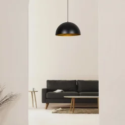 Kattovalaisin Linento Lighting Mary Ø40 cm musta/kulta