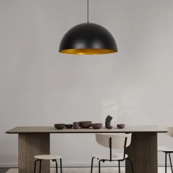 Kattovalaisin Linento Lighting Mary Ø40 cm musta/kulta