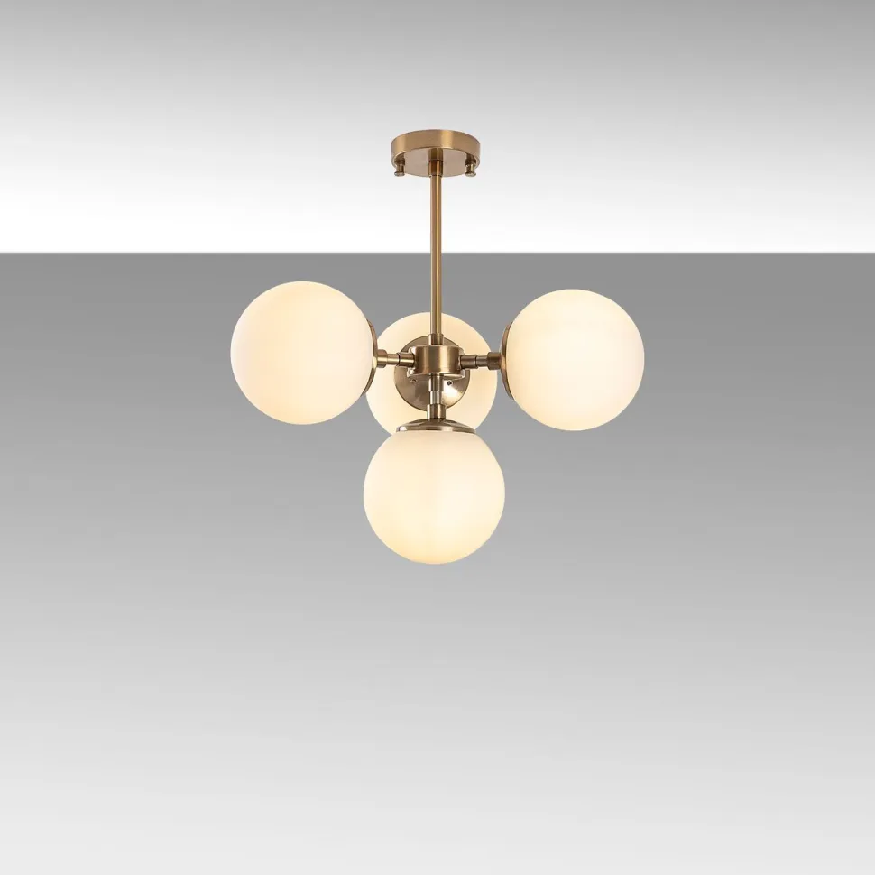 Kattovalaisin Linento Lighting Milla 4-osainen kulta