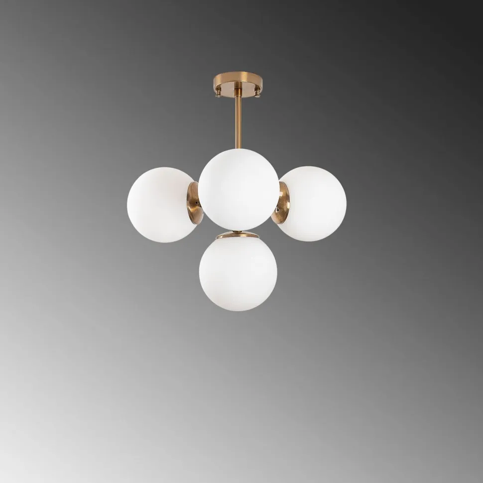 Kattovalaisin Linento Lighting Milla 4-osainen kulta