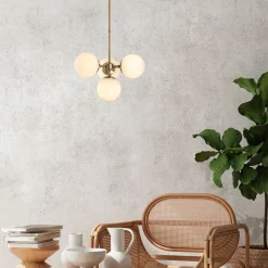 Kattovalaisin Linento Lighting Milla 4-osainen kulta säädettävä