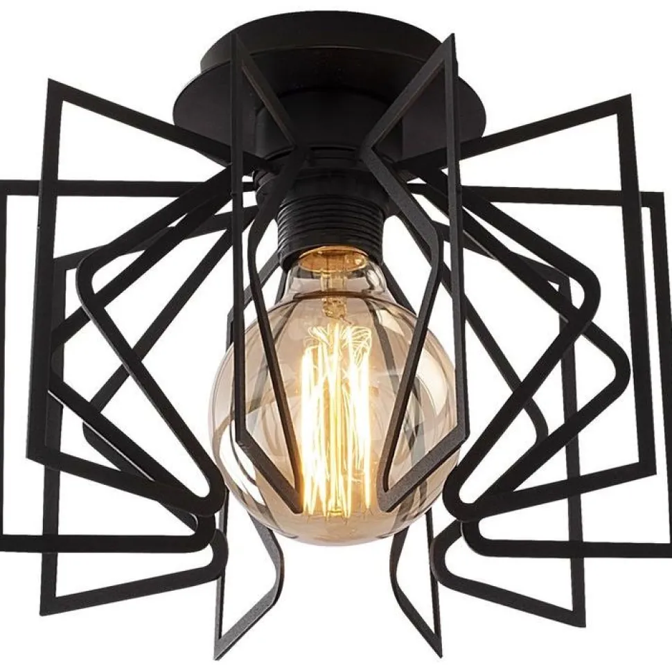 Kattovalaisin Linento Lighting Nemrut, Ø26cm, E27, musta