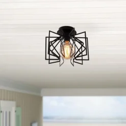 Kattovalaisin Linento Lighting Nemrut, Ø26cm, E27, musta