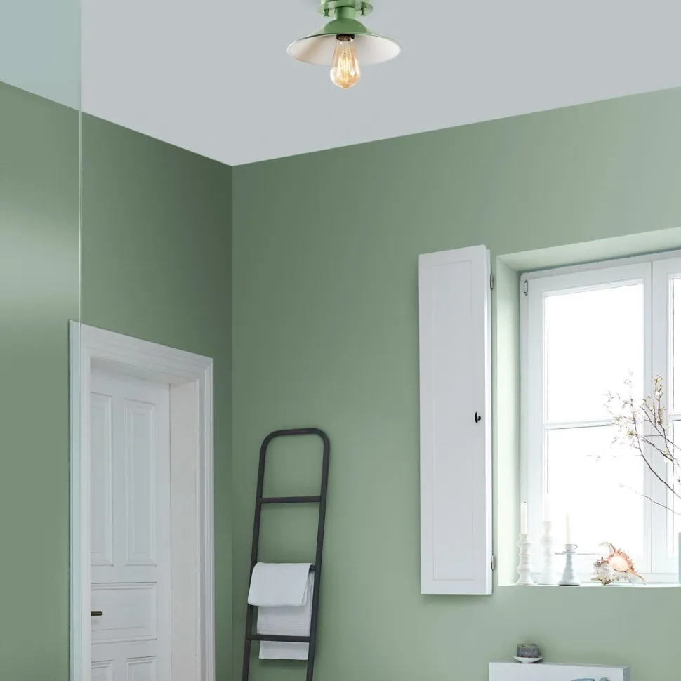 Kattovalaisin Linento Lighting Satama, Ø24cm, E27, max. 40W, IP20, turkoosi