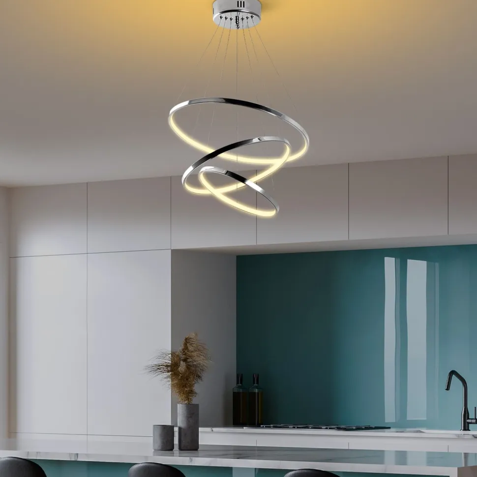 Kattovalaisin Linento Lighting Simit, kromi