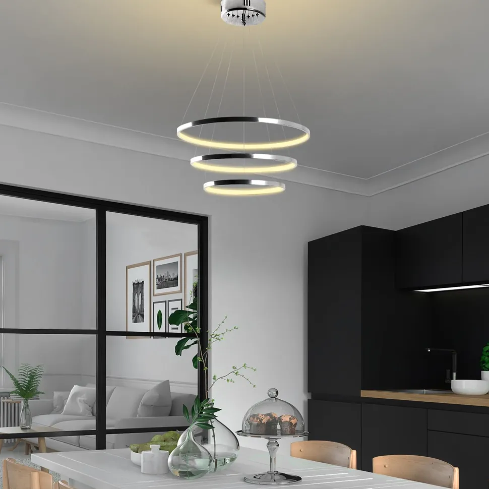 Kattovalaisin Linento Lighting Simit, kromi