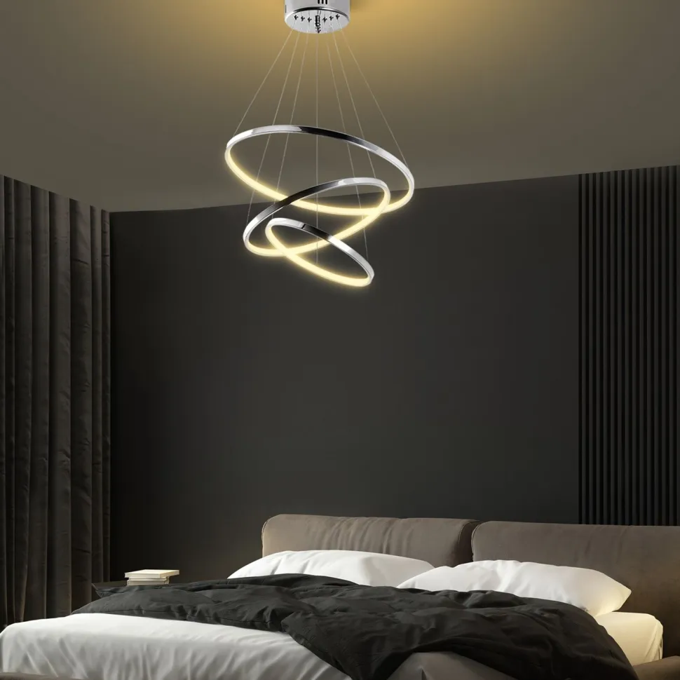 Kattovalaisin Linento Lighting Simit, kromi