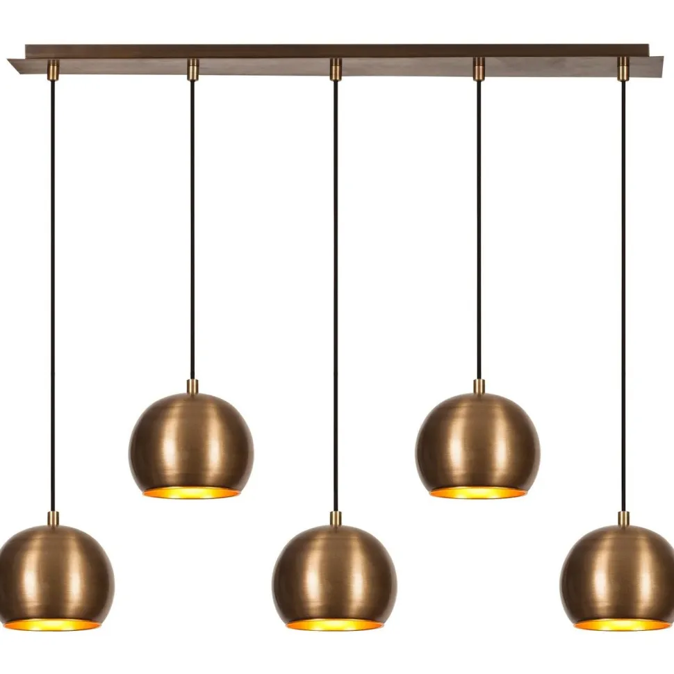 Kattovalaisin Linento Lighting Sivani 5-osainen pronssi
